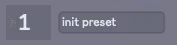 preset